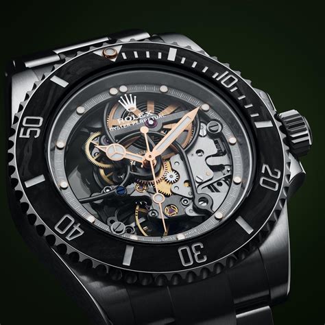 artisans de genève andrea pirlo rolex submariner skeleton